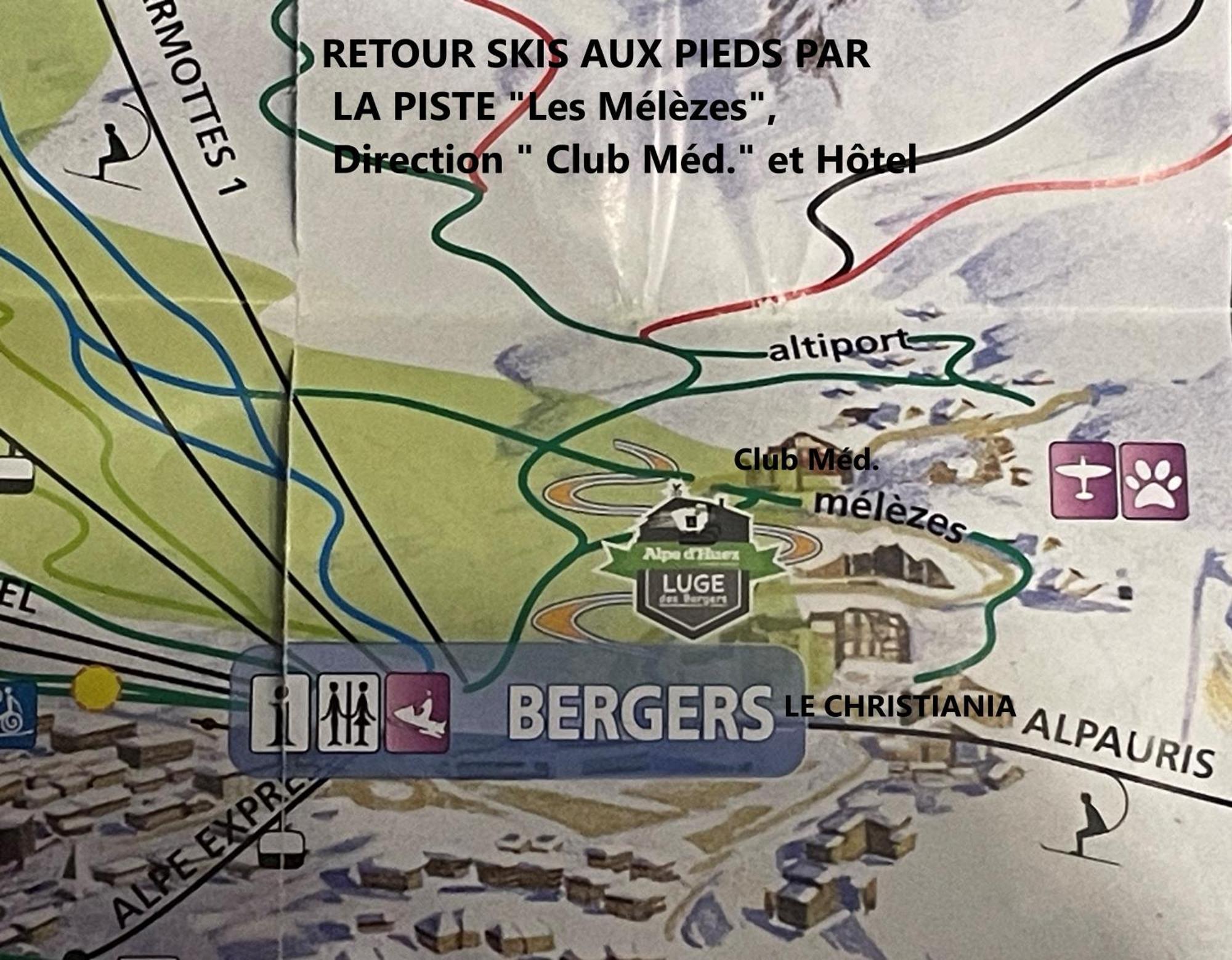 Le Christiania Les Bergers Lejlighed Alpe d'Huez Eksteriør billede