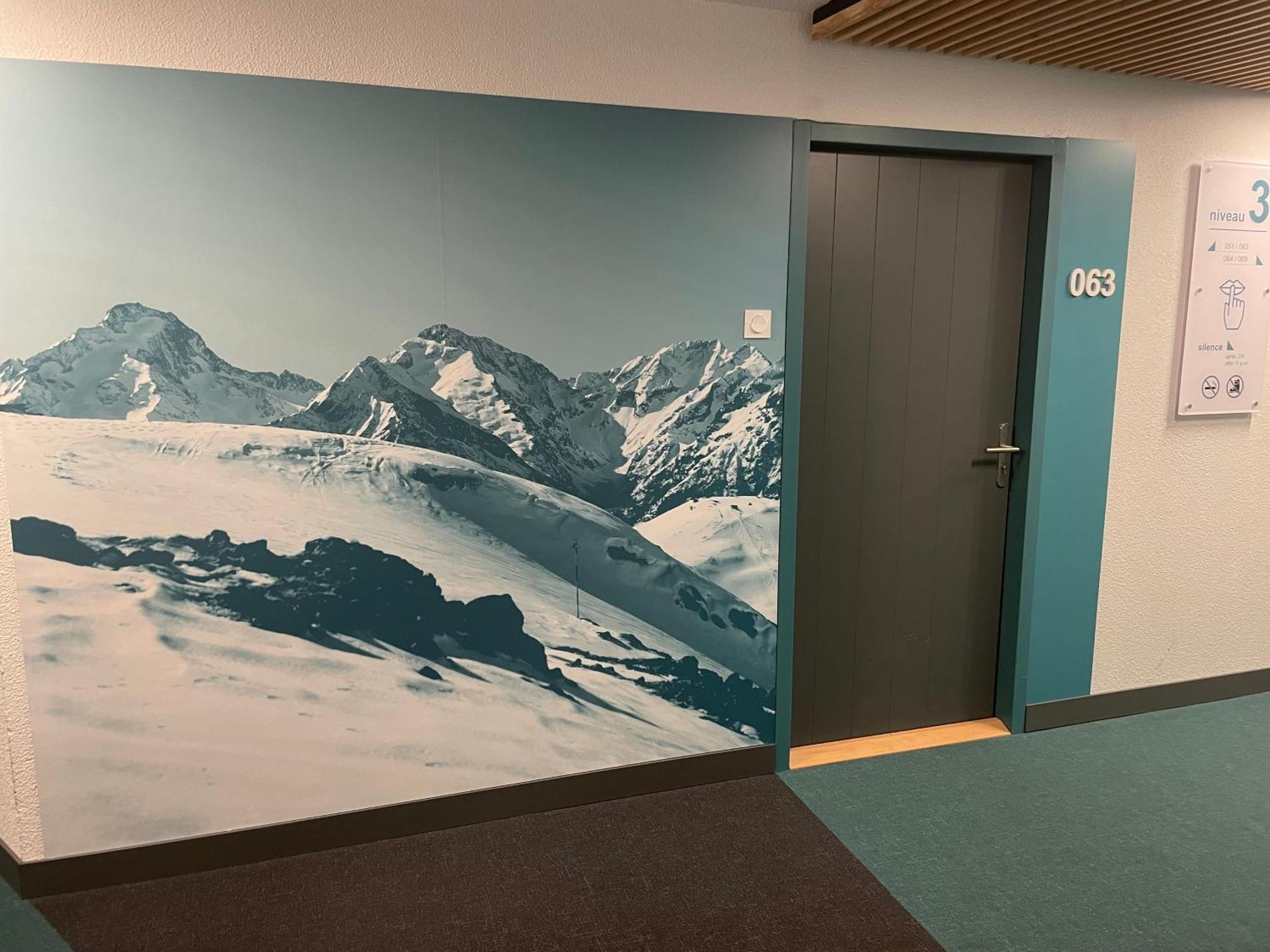 Le Christiania Les Bergers Lejlighed Alpe d'Huez Eksteriør billede